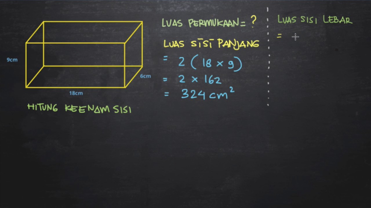 Detail Rumus Luas Permukaan Persegi Nomer 7