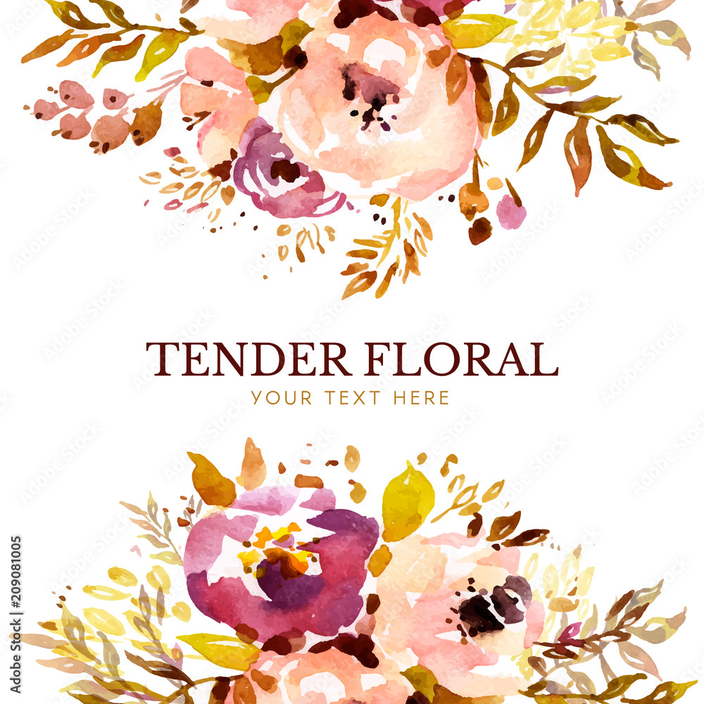 Detail Rustic Floral Template Nomer 19