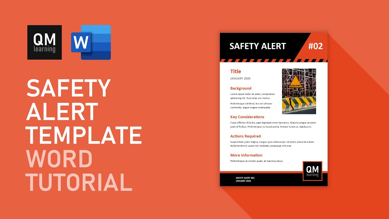 Detail Safety Bulletin Template Nomer 4