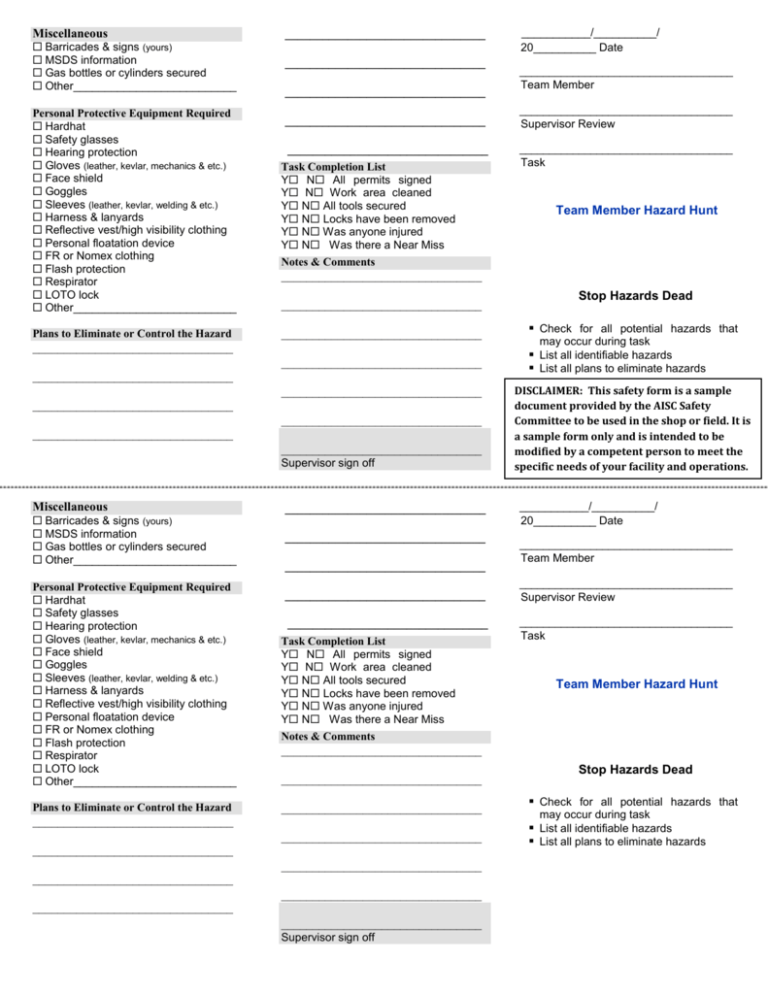 Detail Safety Flash Template Nomer 28