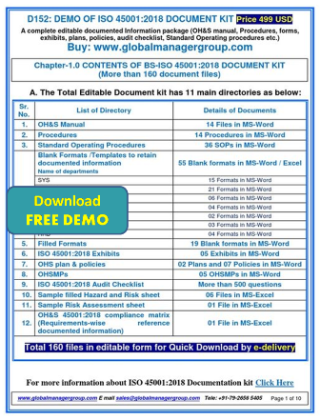 Detail Safety Management System Manual Template Nomer 30