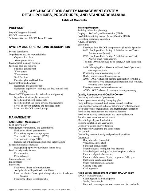 Detail Safety Management System Manual Template Nomer 45