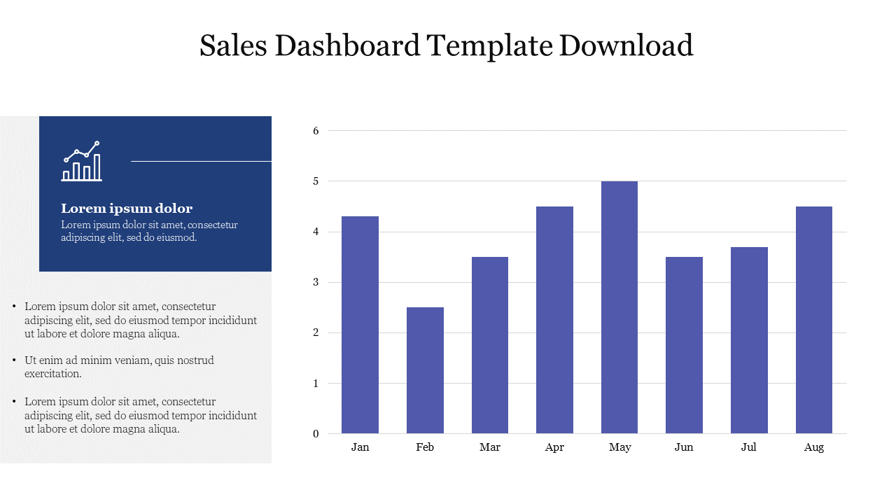 Detail Sales Dashboard Template Free Download Nomer 20