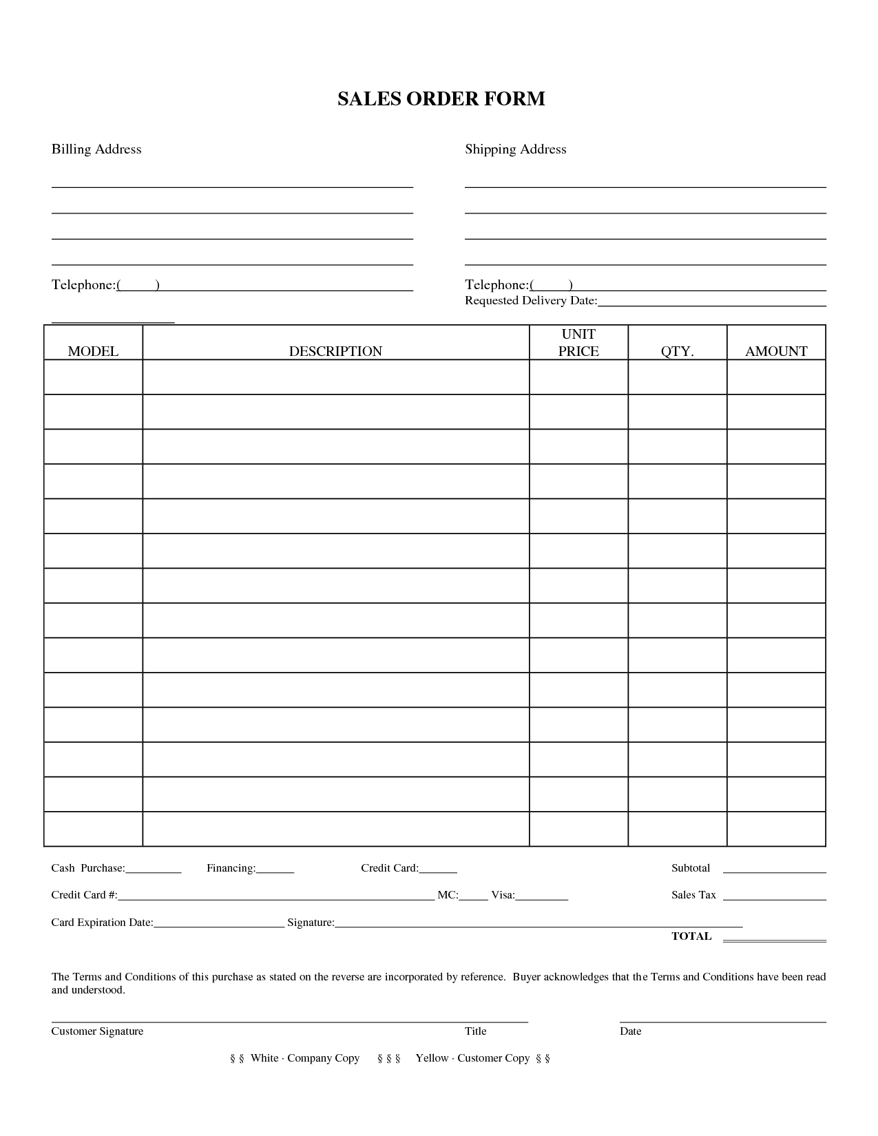 Detail Sales Order Template Excel Nomer 28