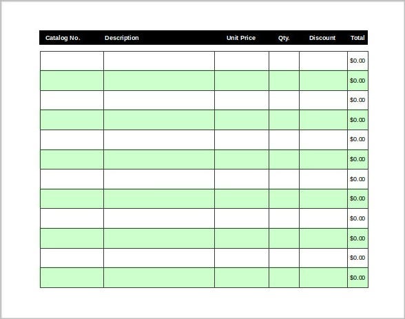 Detail Sales Order Template Excel Nomer 35