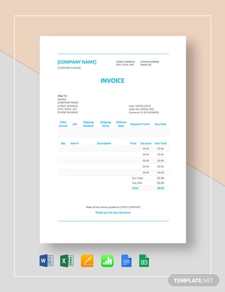 Detail Sales Order Template Excel Nomer 7