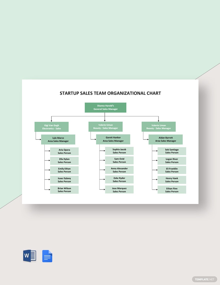 Detail Sales Team Structure Template Nomer 54