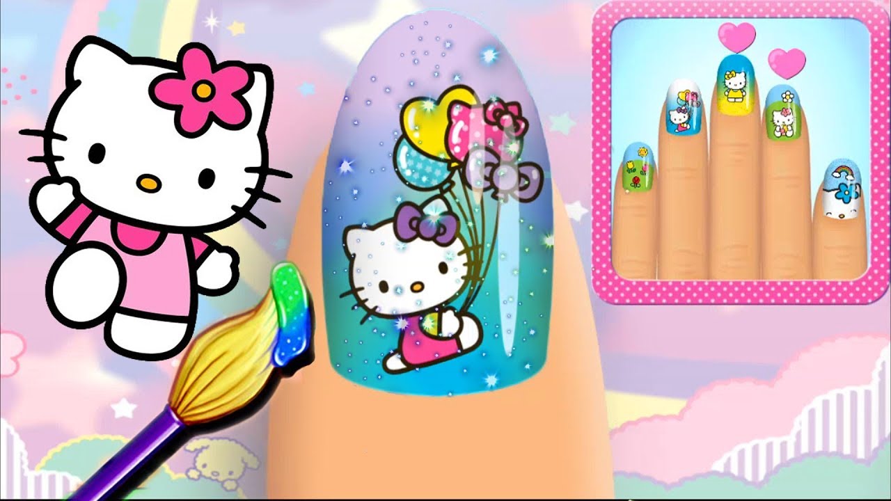 Salon Kuku Hello Kitty - KibrisPDR