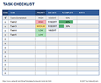 Detail Sample Checklist Template Nomer 16