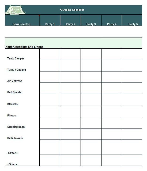 Detail Sample Checklist Template Nomer 33