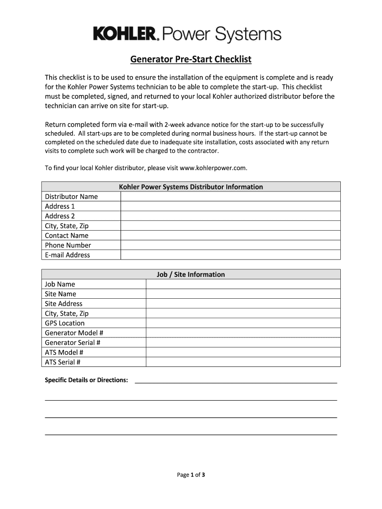 Detail Sample Checklist Template Nomer 37