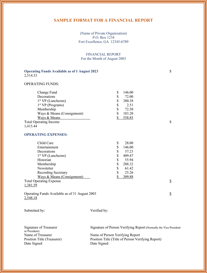 Detail Sample Personal Financial Statement Template Nomer 21