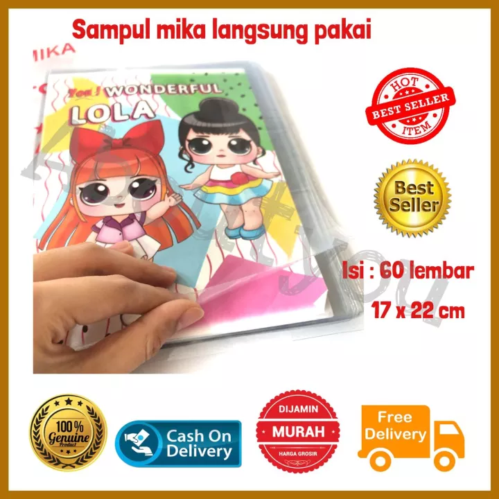 Detail Sampul Buku Bening Nomer 43