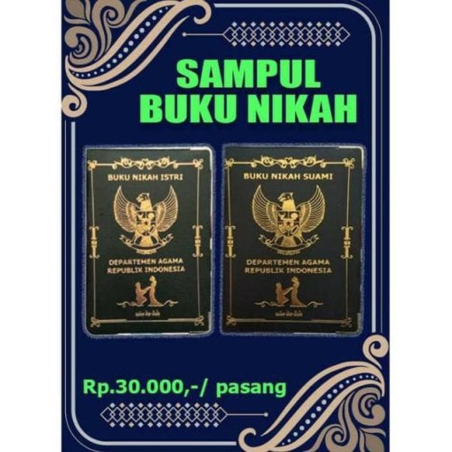 Detail Sampul Buku Nikah Nomer 34