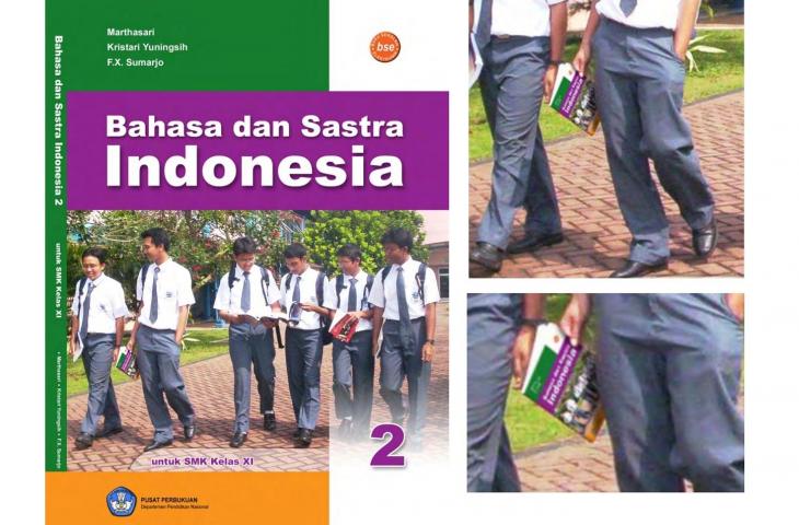 Detail Sampul Buku Pelajaran Nomer 8