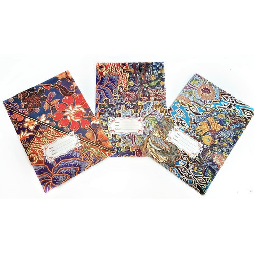 Detail Sampul Buku Tulis Batik Nomer 15