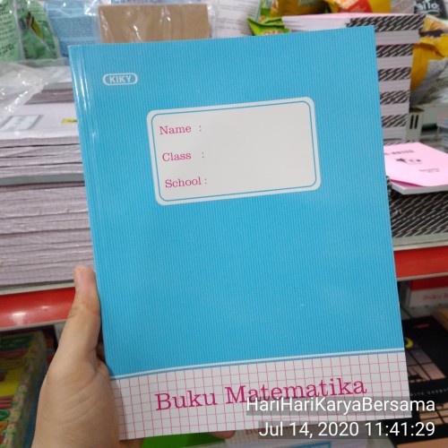 Detail Sampul Buku Tulis Polos Nomer 39