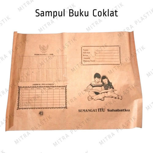 Detail Sampul Buku Tulis Polos Nomer 48