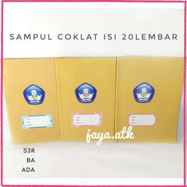 Detail Sampul Buku Tulis Polos Nomer 55