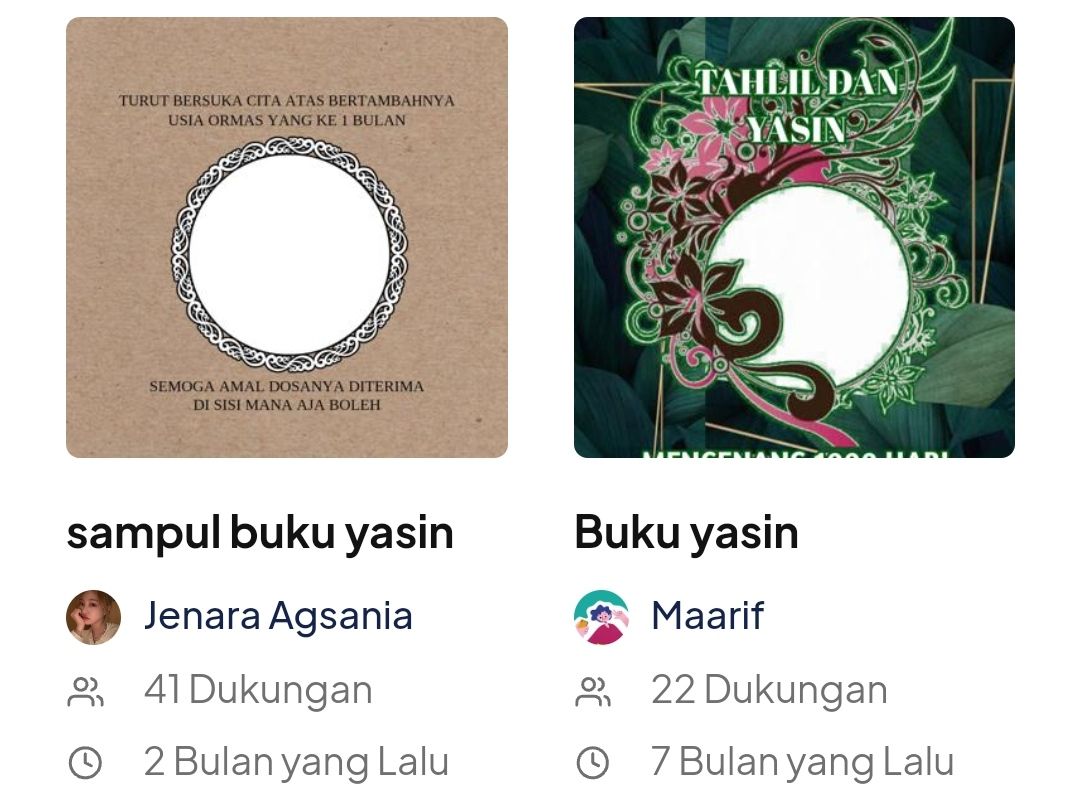 Detail Sampul Buku Yasin Nomer 34