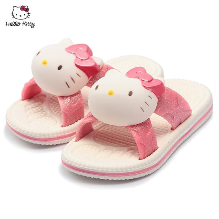 Detail Sandal Anak Hello Kitty Nomer 19