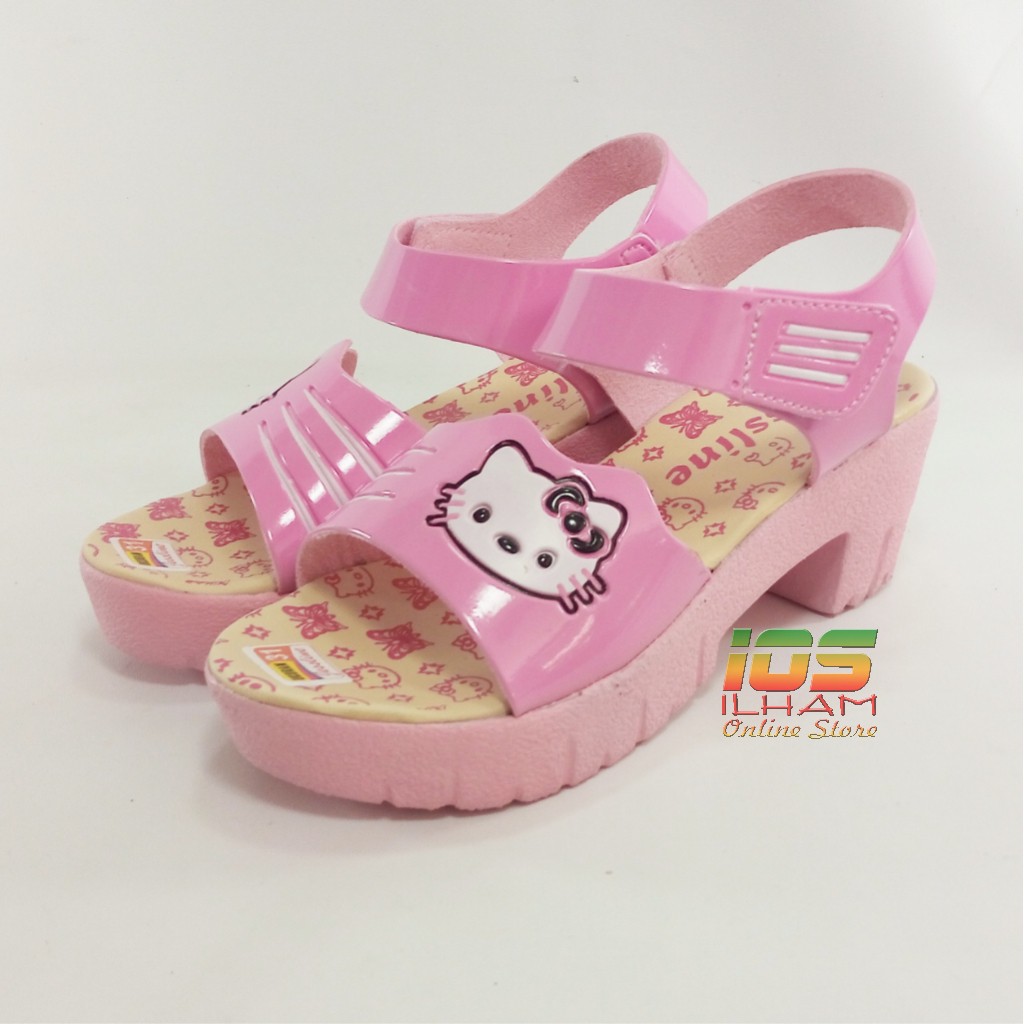 Detail Sandal Anak Hello Kitty Nomer 3