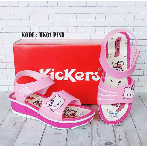 Detail Sandal Anak Hello Kitty Nomer 21