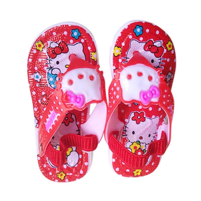 Detail Sandal Anak Hello Kitty Nomer 4