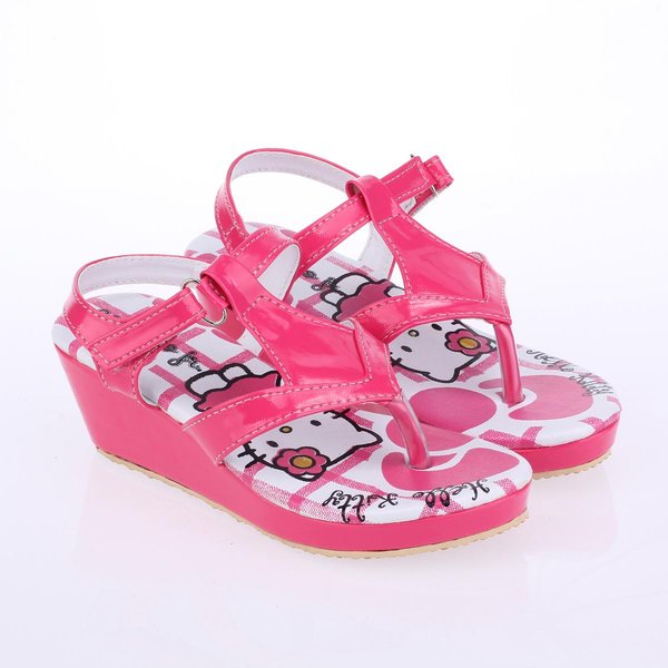 Detail Sandal Anak Hello Kitty Nomer 32