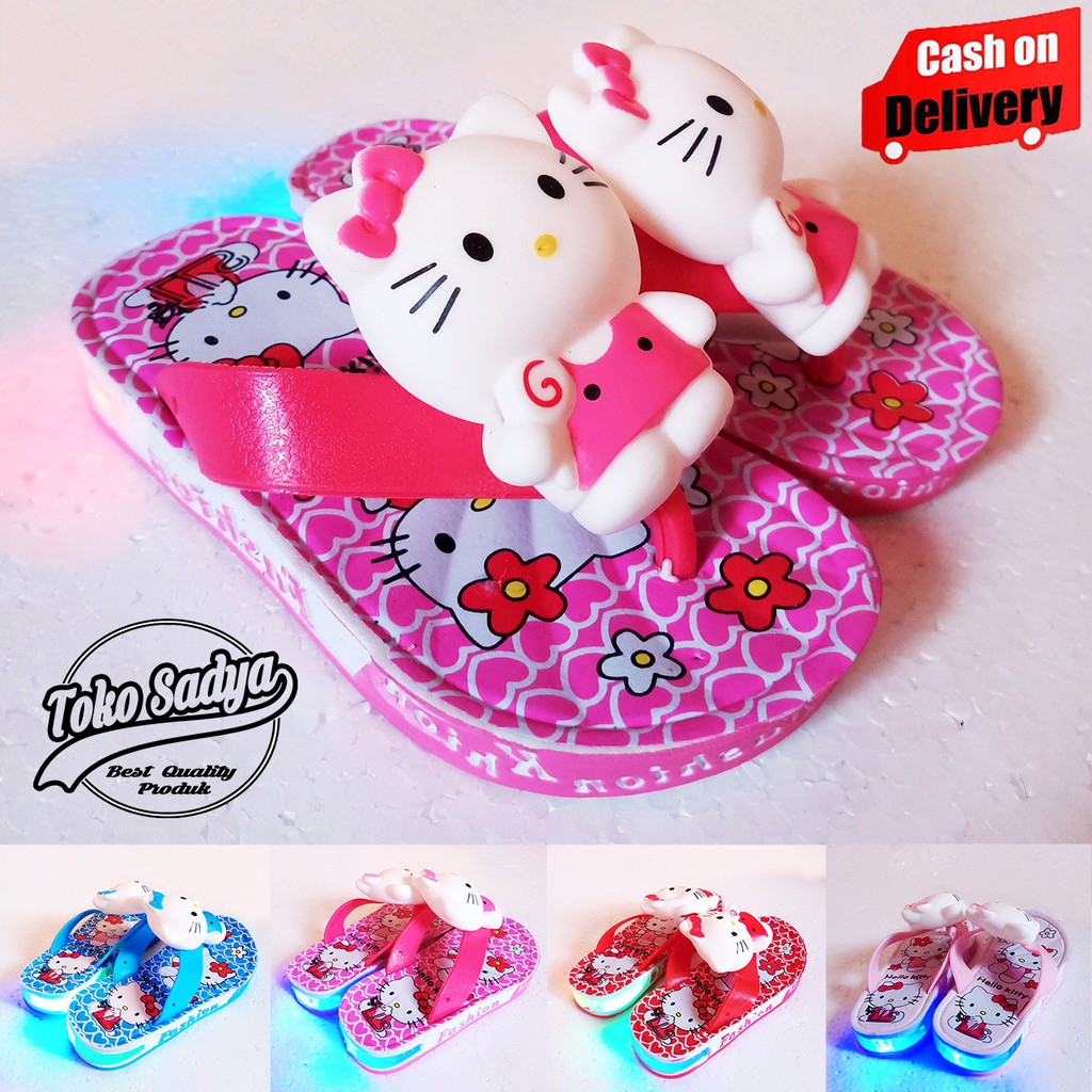 Detail Sandal Anak Hello Kitty Nomer 5