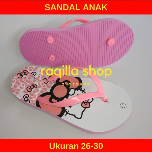 Detail Sandal Anak Hello Kitty Nomer 47