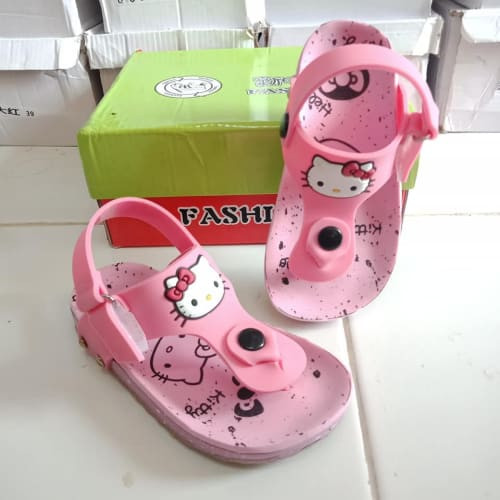 Detail Sandal Anak Hello Kitty Nomer 55