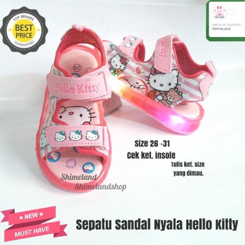 Detail Sandal Hello Kitty Anak Nomer 54