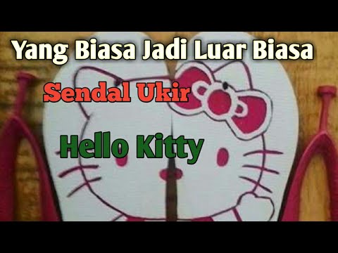 Detail Sandal Ukir Hello Kitty Nomer 16