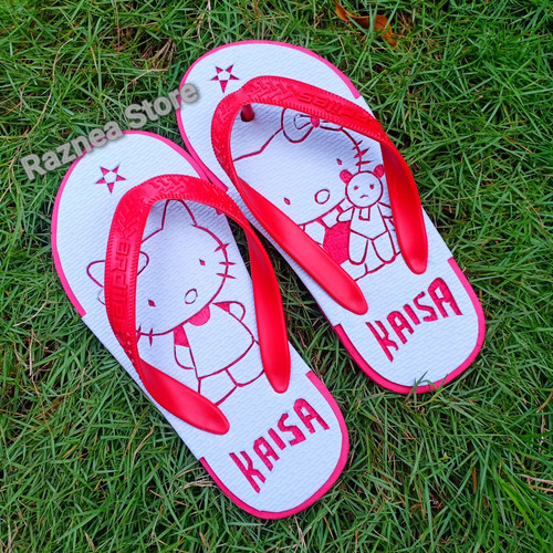 Detail Sandal Ukir Hello Kitty Nomer 28