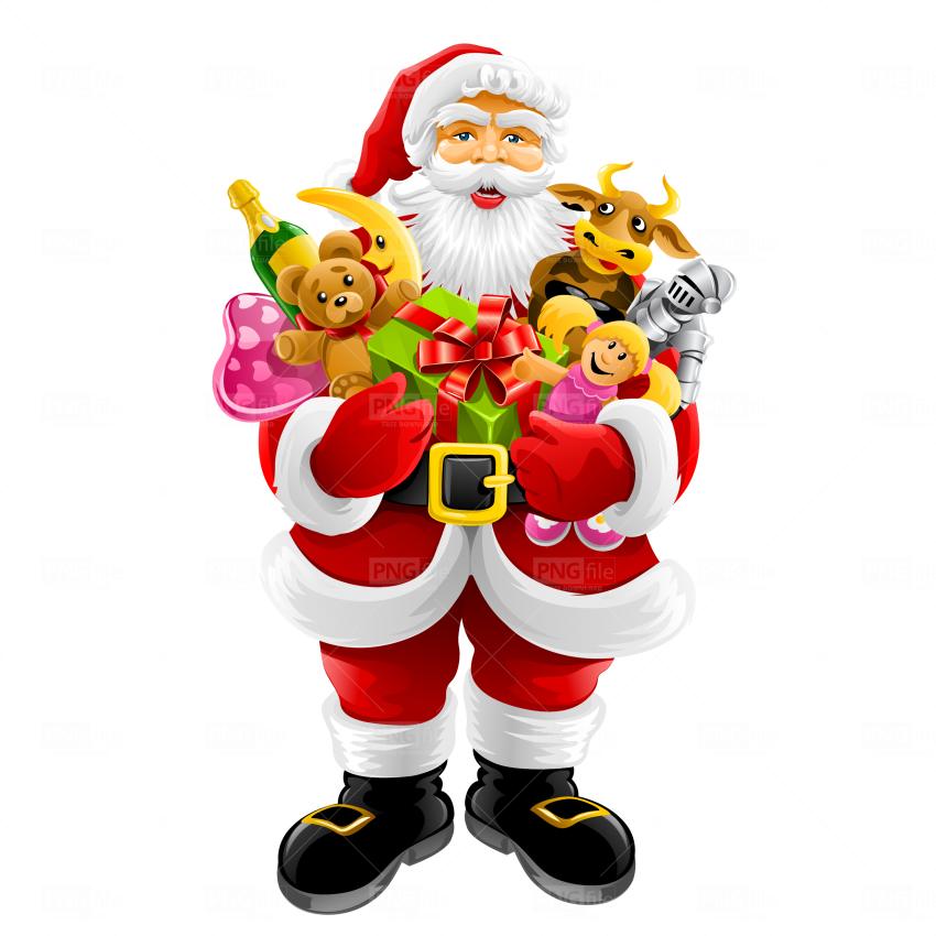 Detail Santa Claus Png Free Download Nomer 20