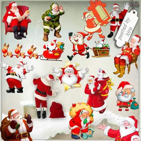 Detail Santa Claus Png Free Download Nomer 35