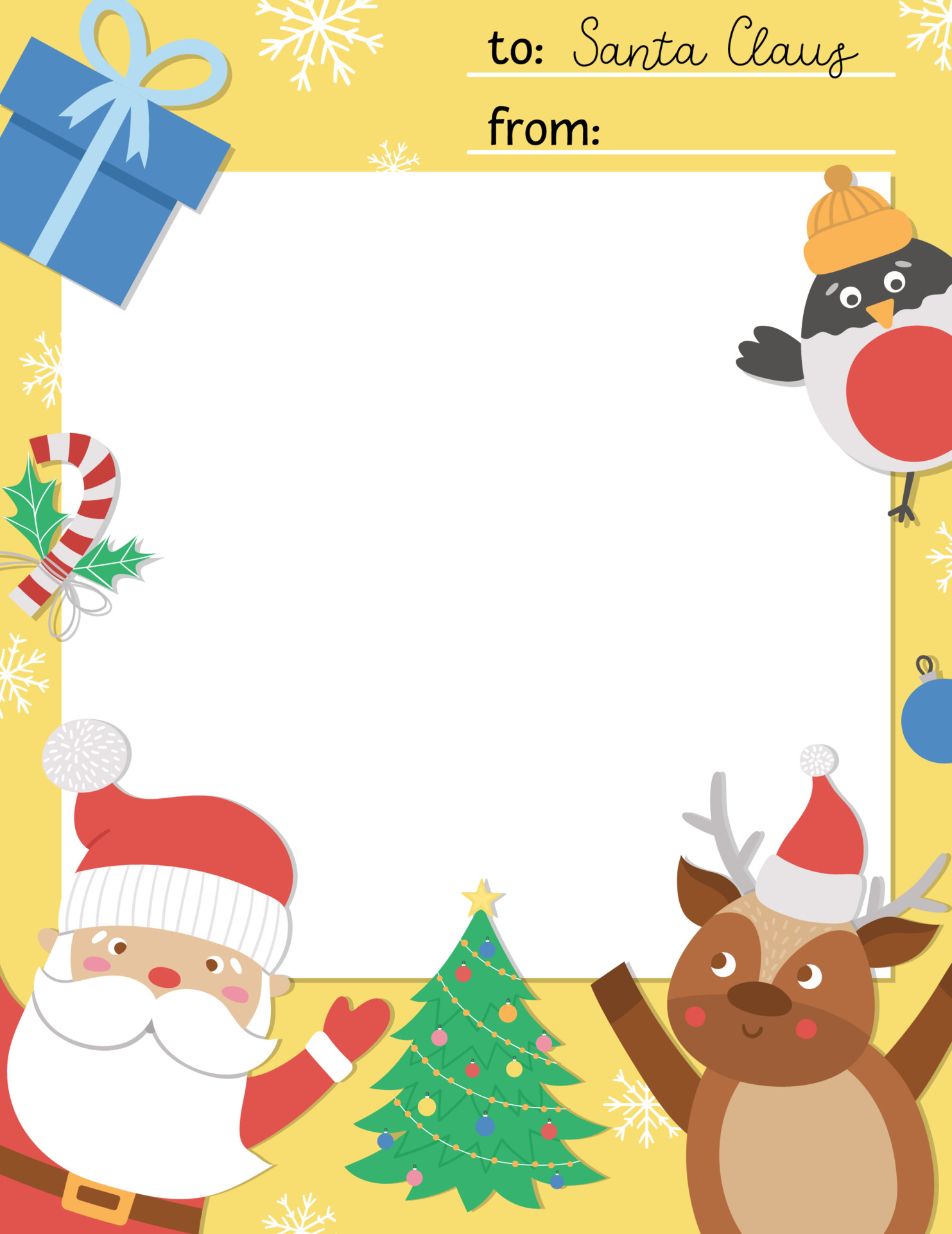 Detail Santa Claus Template Nomer 29