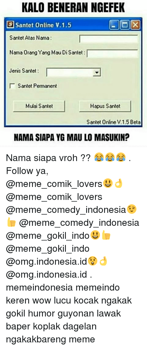 Detail Santet Online Meme Nomer 12