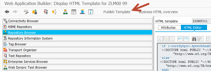 Detail Sap Html Template Nomer 6