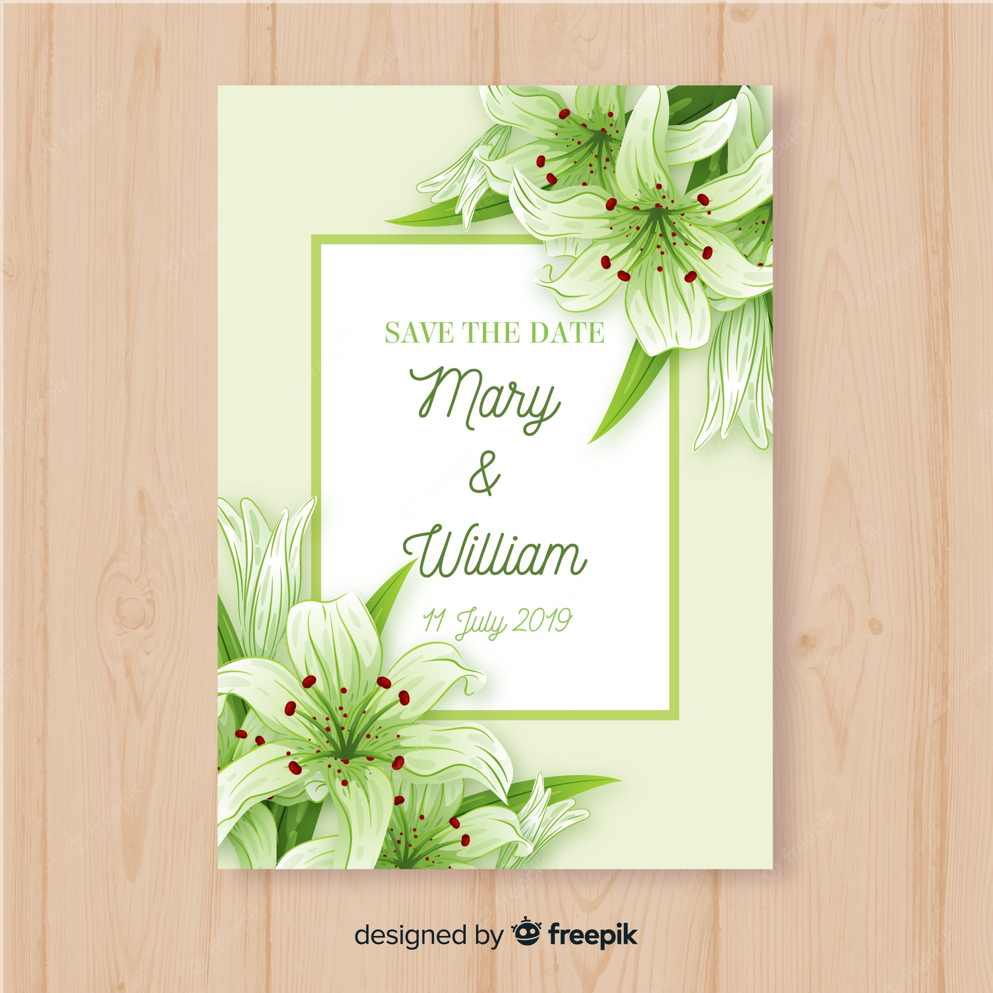 Detail Save The Date Template Freepik Nomer 19