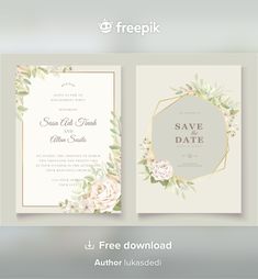 Detail Save The Date Template Freepik Nomer 23