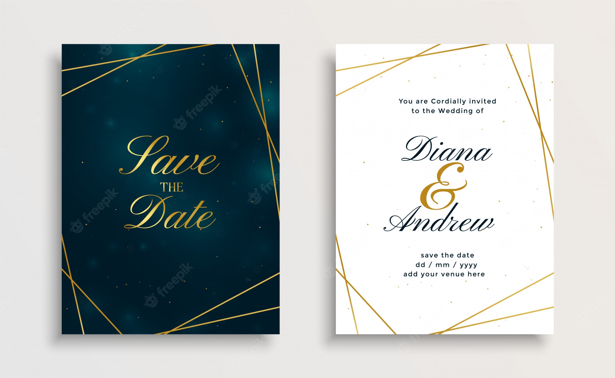 Detail Save The Date Template Freepik Nomer 39