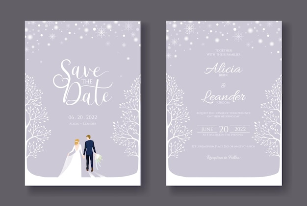 Detail Save The Date Template Freepik Nomer 52