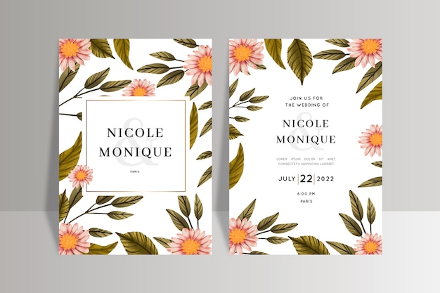 Detail Save The Date Template Freepik Nomer 54