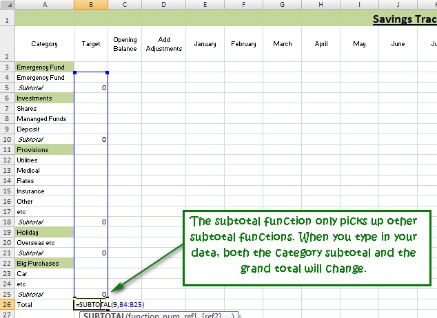 Detail Savings Goal Tracker Template Nomer 26