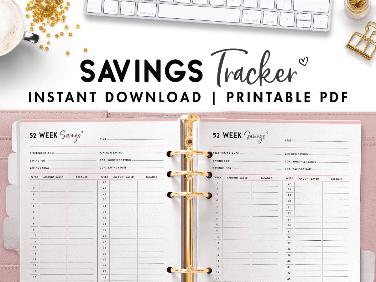 Detail Savings Goal Tracker Template Nomer 39