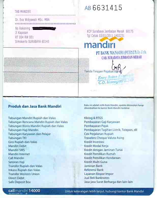 Detail Scan Buku Tabungan Nomer 11