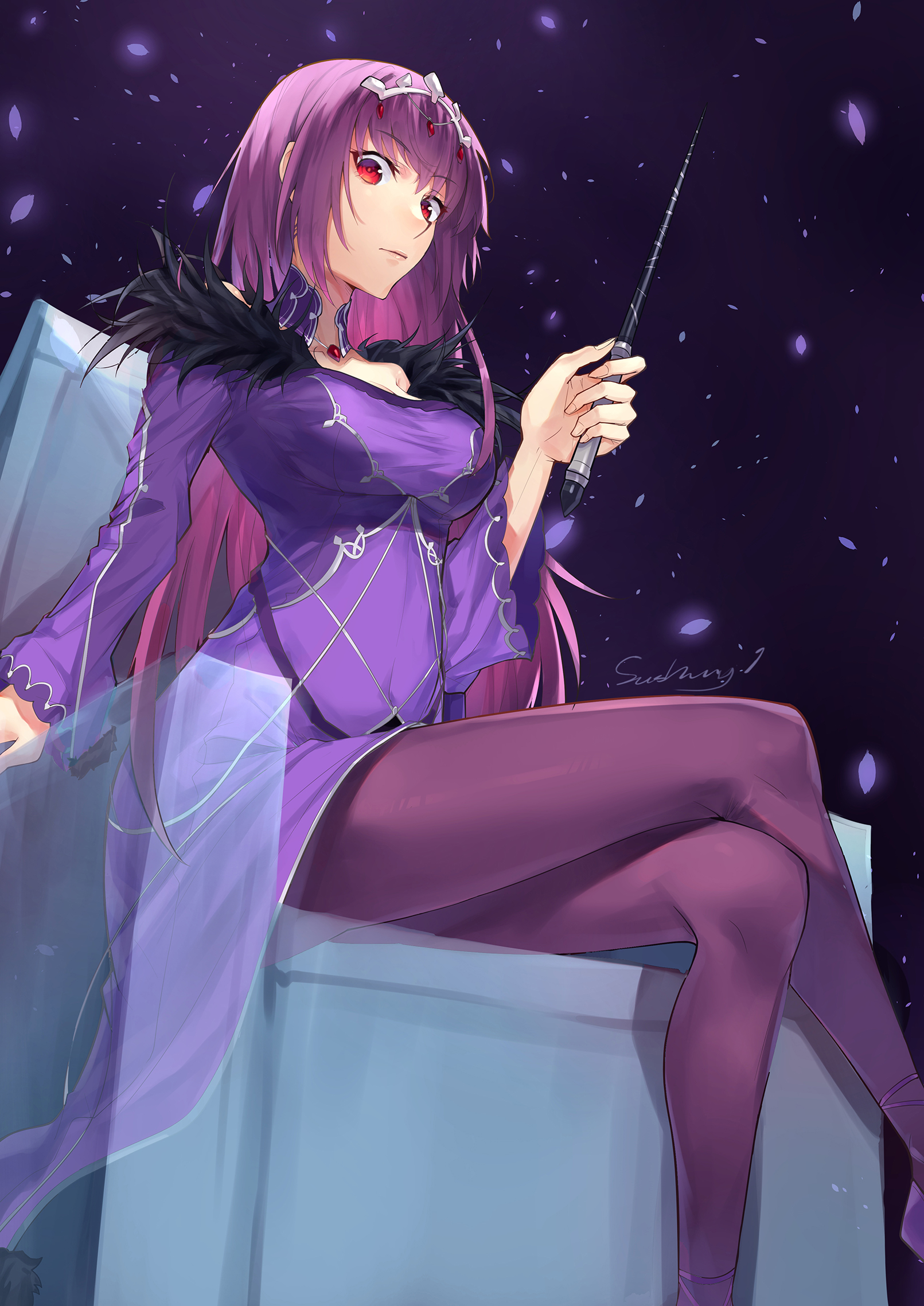 Detail Scathach Wallpaper Nomer 22