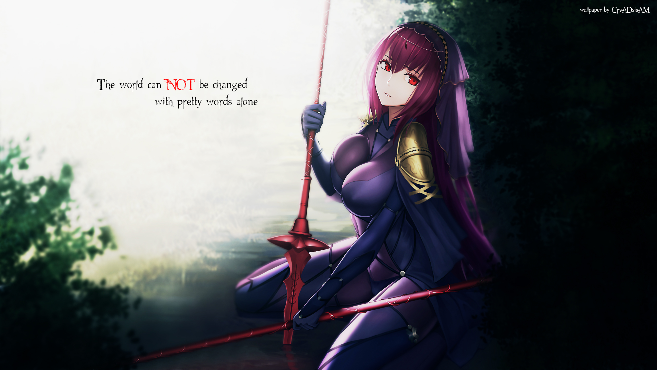 Detail Scathach Wallpaper Nomer 5